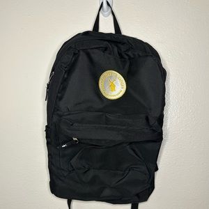 Dutch Bros Coffee Backpack Black 'Guaranteed to Satisfy'